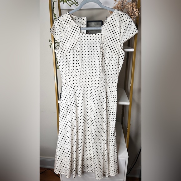 HR Homrain Polka dots dress 50s - Picture 2 of 3